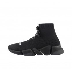 Black Speed 2.0 Lace Up Sneaker
